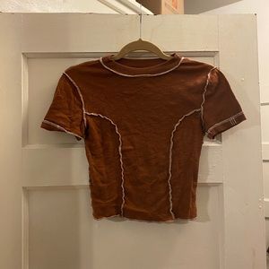 BDG short sleeve crop top